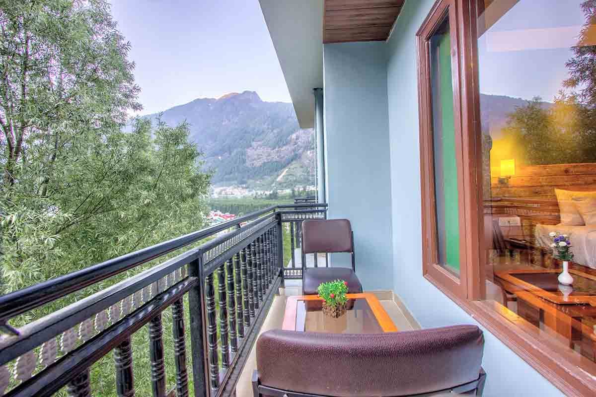 sitting balcony